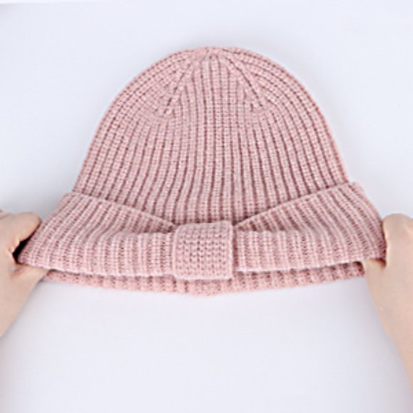 Womens Knit Beanie Hat - Stretchy Soft Warm Daily Touque - Picture 10 of 11